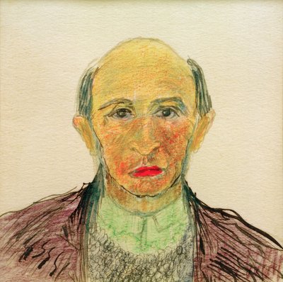 Zelfportret door Arnold Schönberg