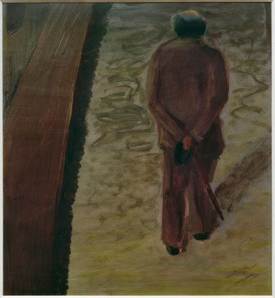 Zelfportret van achteren door Arnold Schönberg