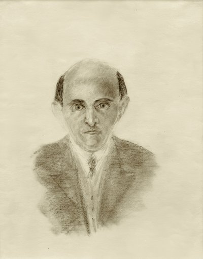 Zelfportret door Arnold Schönberg