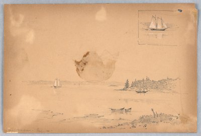 Bar Harbor, Maine door Arnold William Brunner