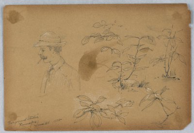 Voorgrondstudies, Ramapo door Arnold William Brunner