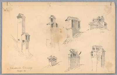 Lausanne Schoorstenen door Arnold William Brunner