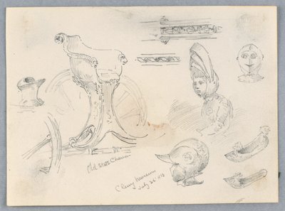 Musée de Cluny, Parijs door Arnold William Brunner