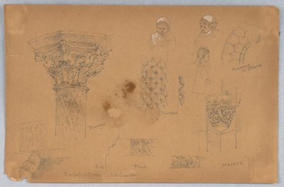 Nevers en Bourges door Arnold William Brunner