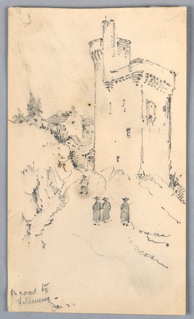 Op weg naar Villeneuve door Arnold William Brunner