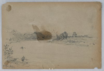 Rivier bij Milford door Arnold William Brunner