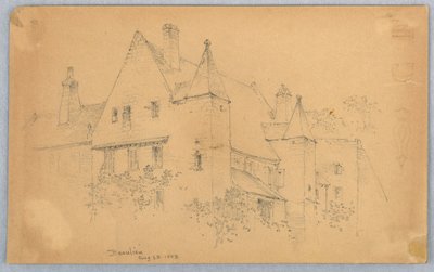 Schets van Beaulieu door Arnold William Brunner