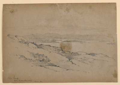 Uitzicht naar het Noorden vanaf Green Mountain door Arnold William Brunner