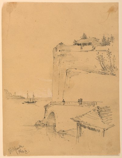 Villefranche door Arnold William Brunner