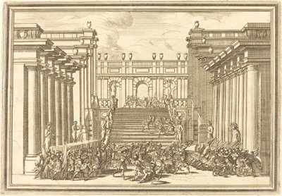 Il Greco in Troia: Plaat 3 door Arnold von Westerhout
