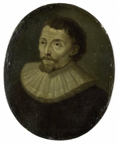 Portret van Jan van der Rosieren (geboren 1581) door Arnoud van Halen