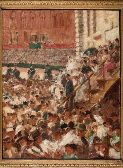 De Palio van Siena door Aroldo Bonzagni