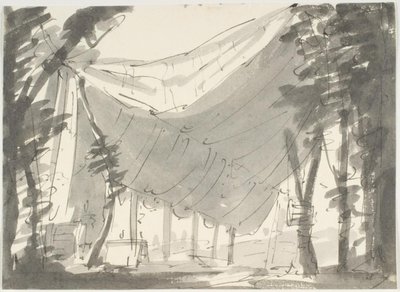 Tenten in landschap door Aron Wallick