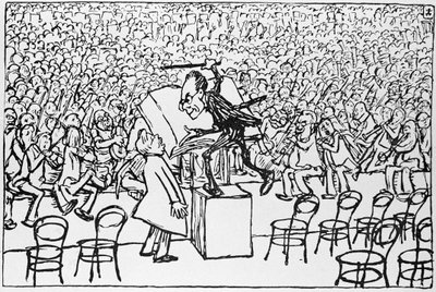 Gustav Mahler dirigeert, uit 