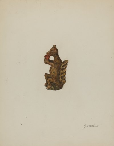 Pa. Duitse Eekhoornfiguur door Arsen Maralian