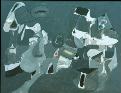 Zachte nacht door Arshile Gorky