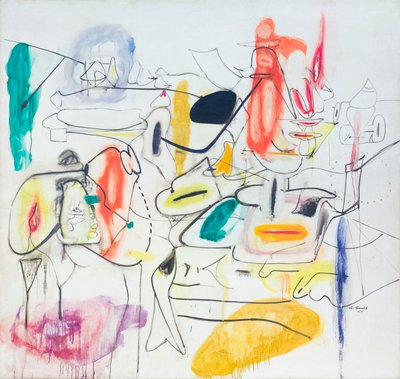 Zonder titel door Arshile Gorky