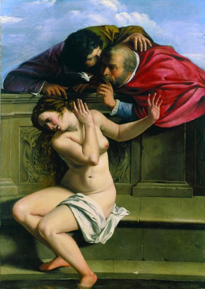 Susanna en de Ouderen door Artemisia Gentileschi
