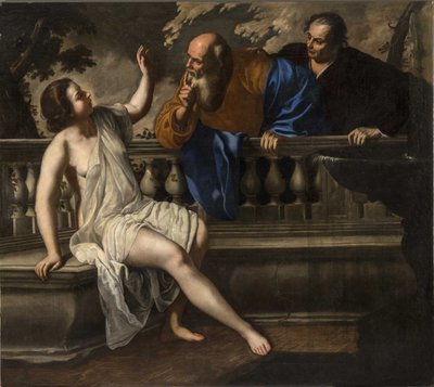 Susanna en de ouderlingen, 1652 door Artemisia Gentileschi