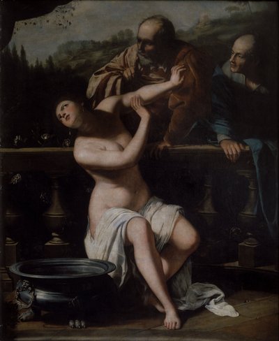 Susanna en de ouderlingen door Artemisia Gentileschi