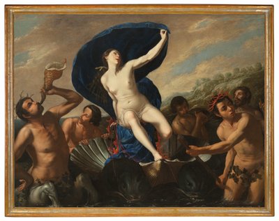 De triomf van Galatea door Artemisia and associate Gentileschi