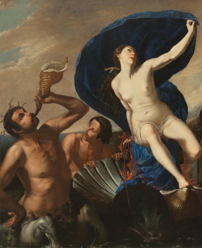 De Triomf van Galatea door Artemisia and associate Gentileschi
