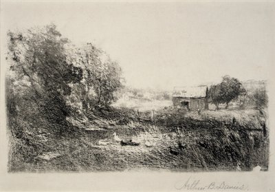 Eendenvijver door Arthur B. Davies
