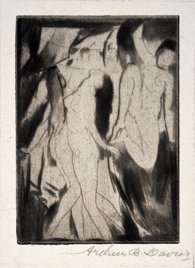 Extase door Arthur B. Davies