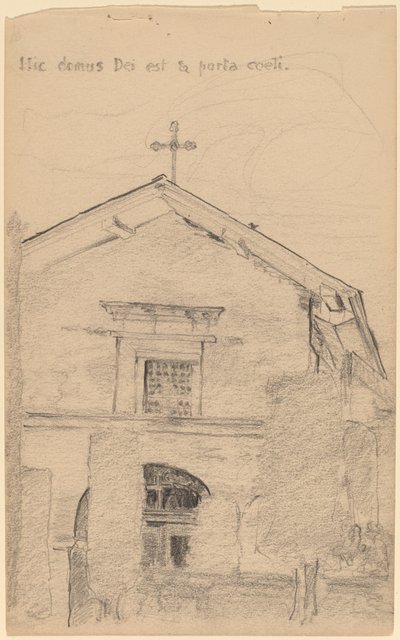 Mission Dolores, San Francisco door Arthur B. Davies