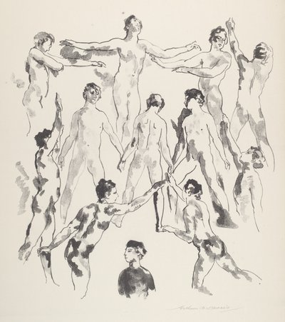 Twaalf Mannen door Arthur B. Davies