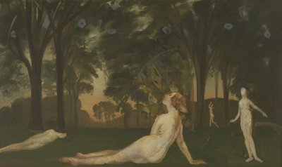 Corridor van de zomer, ca. 1910 door Arthur Bowen Davies