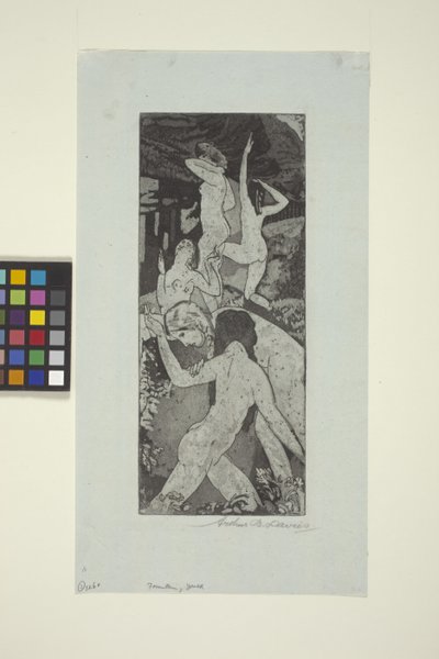 Fontein van de jeugd door Arthur Bowen Davies