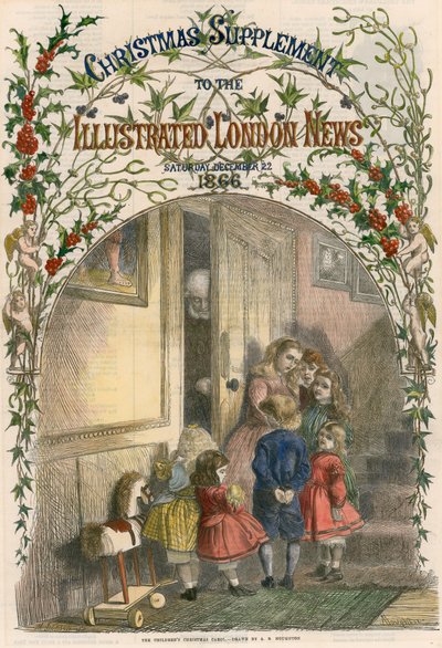Het Kerstlied van de Kinderen door Arthur Boyd Houghton