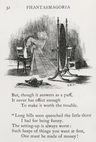 Phantasmagoria, 1911 door Arthur Burdett Frost