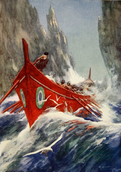 Jason en de Argonauten, ca. 1925 door Arthur C. (after) Michael