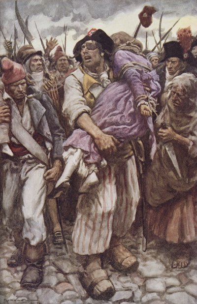 De Rode Pimpernel te Hulp, illustratie voor 