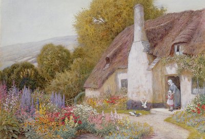Bij Dunster door Arthur Claude Strachan