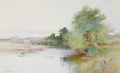 Hooien bij Marlow door Arthur Claude Strachan