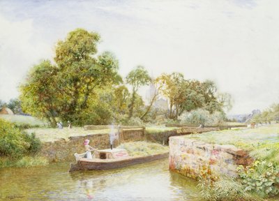 Stratford Lock door Arthur Claude Strachan
