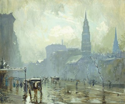 Vijfde Avenue door Arthur Clifton Goodwin