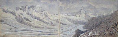 Mount Rosa door Arthur Cust
