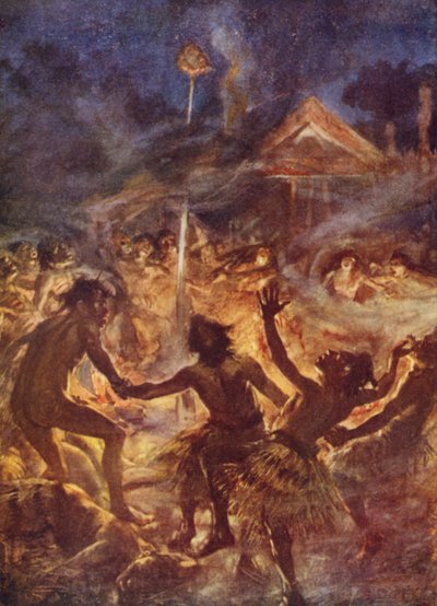 De razernij van de Hauhau, De bezwering door Arthur David McCormick