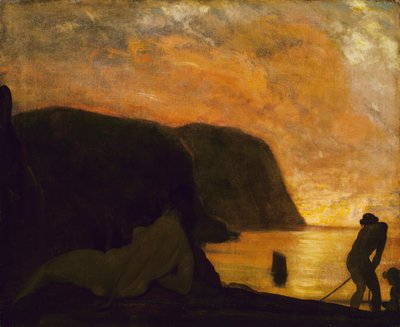 Een grotere ochtend, ca. 1900-1905 door Arthur Davies