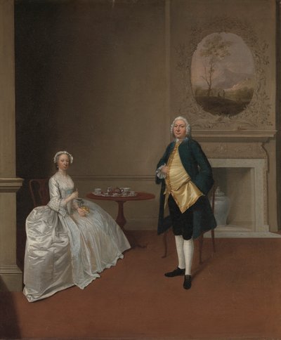 De Heer en Mevrouw Hill door Arthur Devis