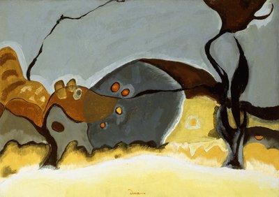 Schuur Naast de Deur door Arthur Garfield Dove