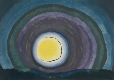 Zonsopgang III door Arthur Garfield Dove