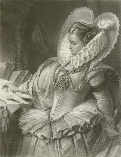 Elisabeth, Koningin van Engeland door Arthur Georg von Ramberg