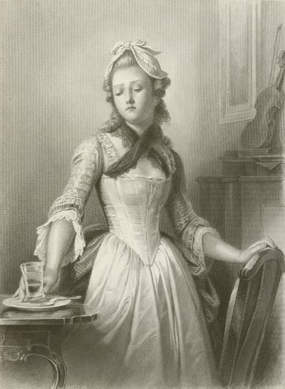 Luise Miller door Arthur Georg von Ramberg