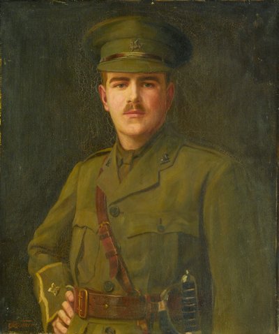Een officier van The Buffs door Arthur George Walker