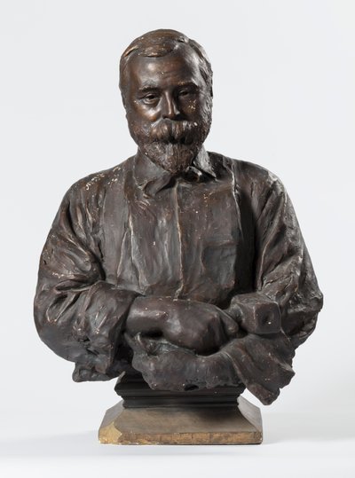 Beeldhouwwerk van Thomas Stirling Lee, c.1898 (brons) door Arthur George Walker